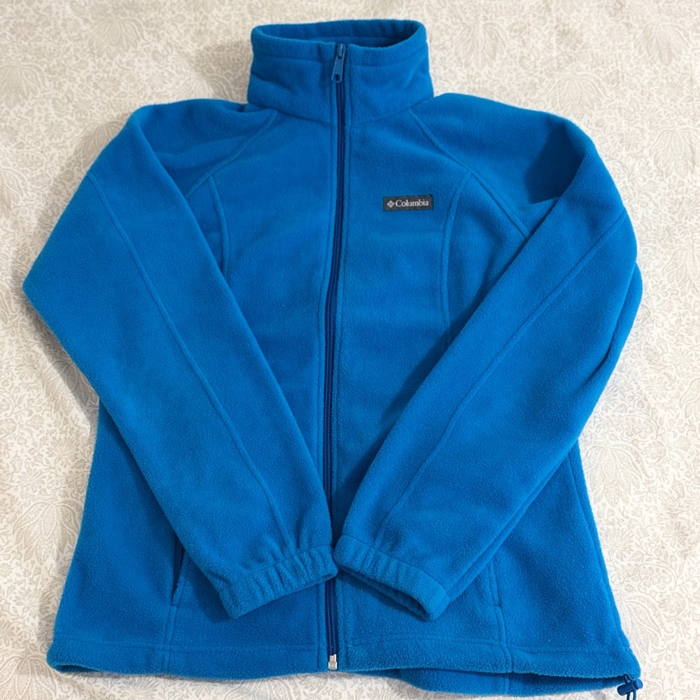 Columbia Vibrant Blue Fleece Jacket